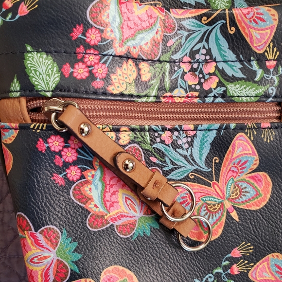 Rosetti floral crossbody travel bag - Picture 7 of 8